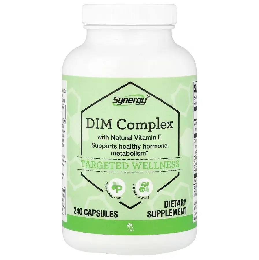Vitacost, Synergy®, DIM Complex With Natural Vitamin E, 240 Capsules
