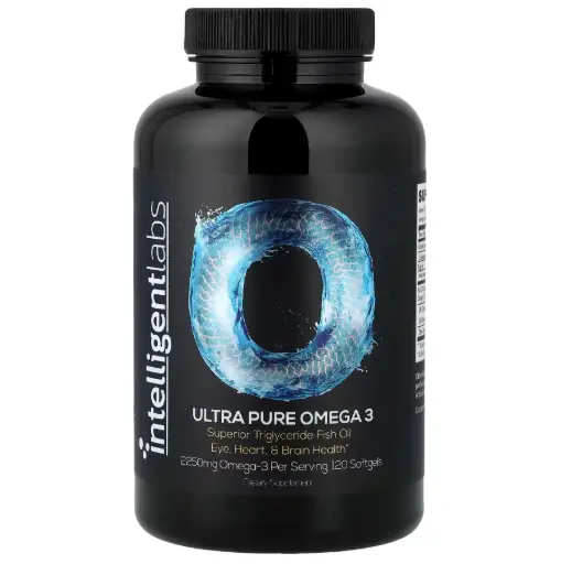Intelligent Labs, Ultra Pure Omega 3, 120 Softgels (750 mg per Softgel)